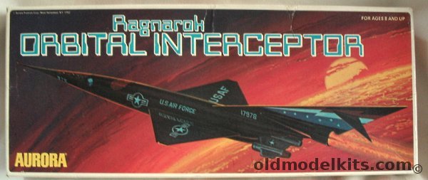 Aurora 1/200 Ragnarok Orbital Interceptor, 251 plastic model kit